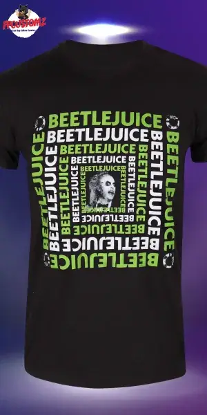BEETLEJUICE BANNER Retro and Geek Merchandise | FPCustomz