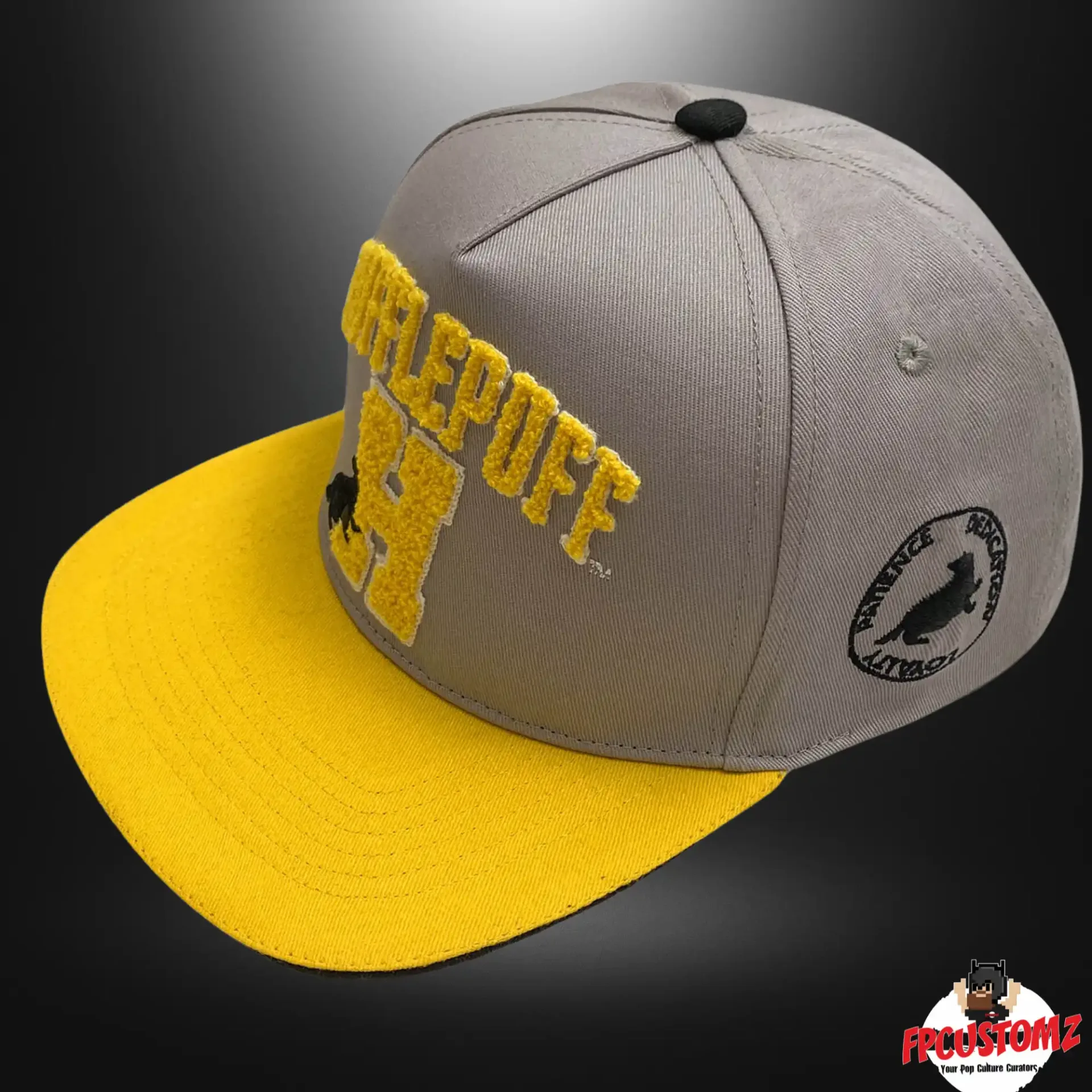 HUFFLEPUFF SNAPBACK SIDE HUFFLEPUFF SNAPBACK SIDE scaled Retro and Geek Merchandise | FPCustomz