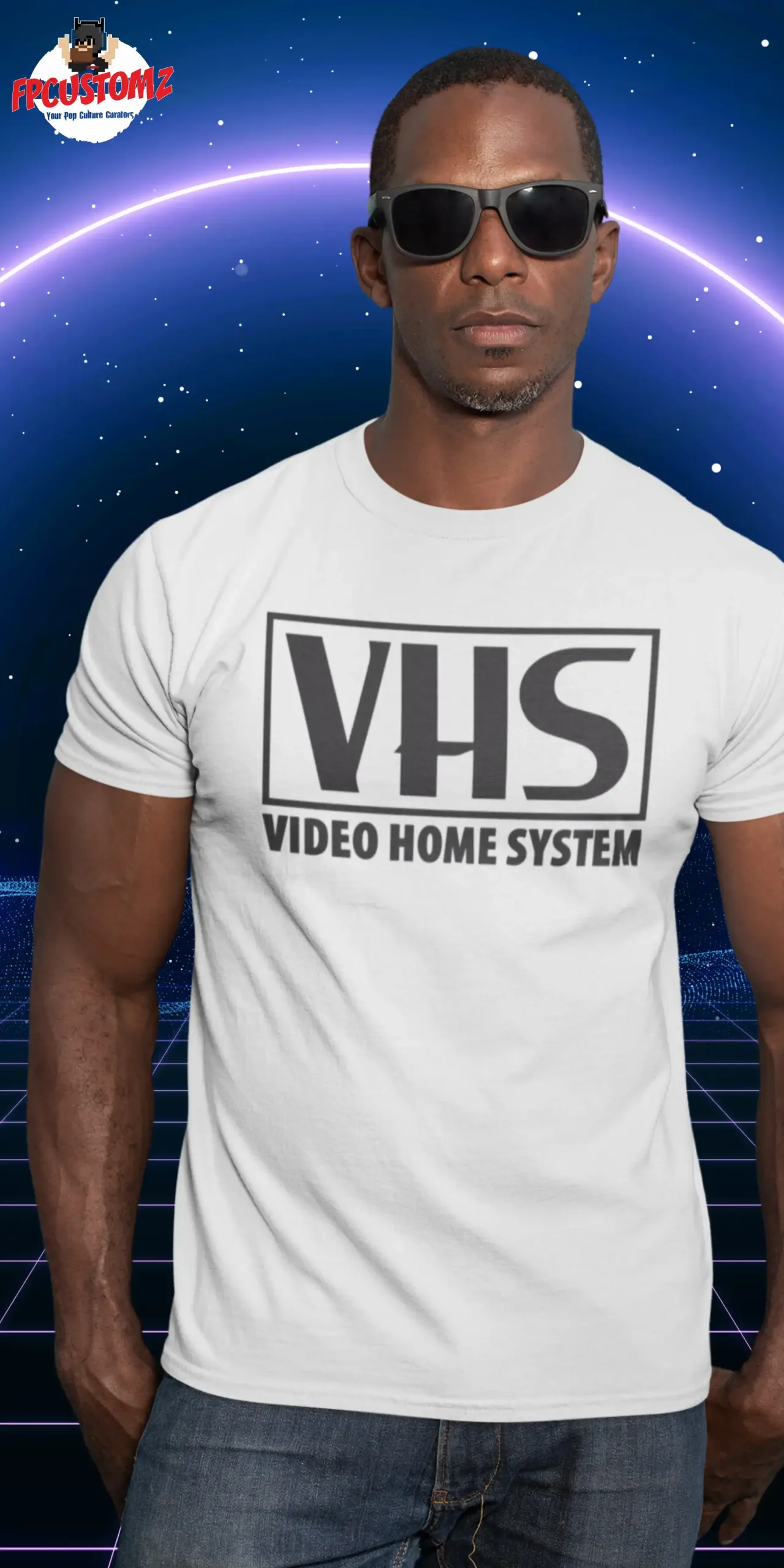 RETRO VHS TEE BANNER Shop now for Retro VHS Leo Weisz Inspired TEE