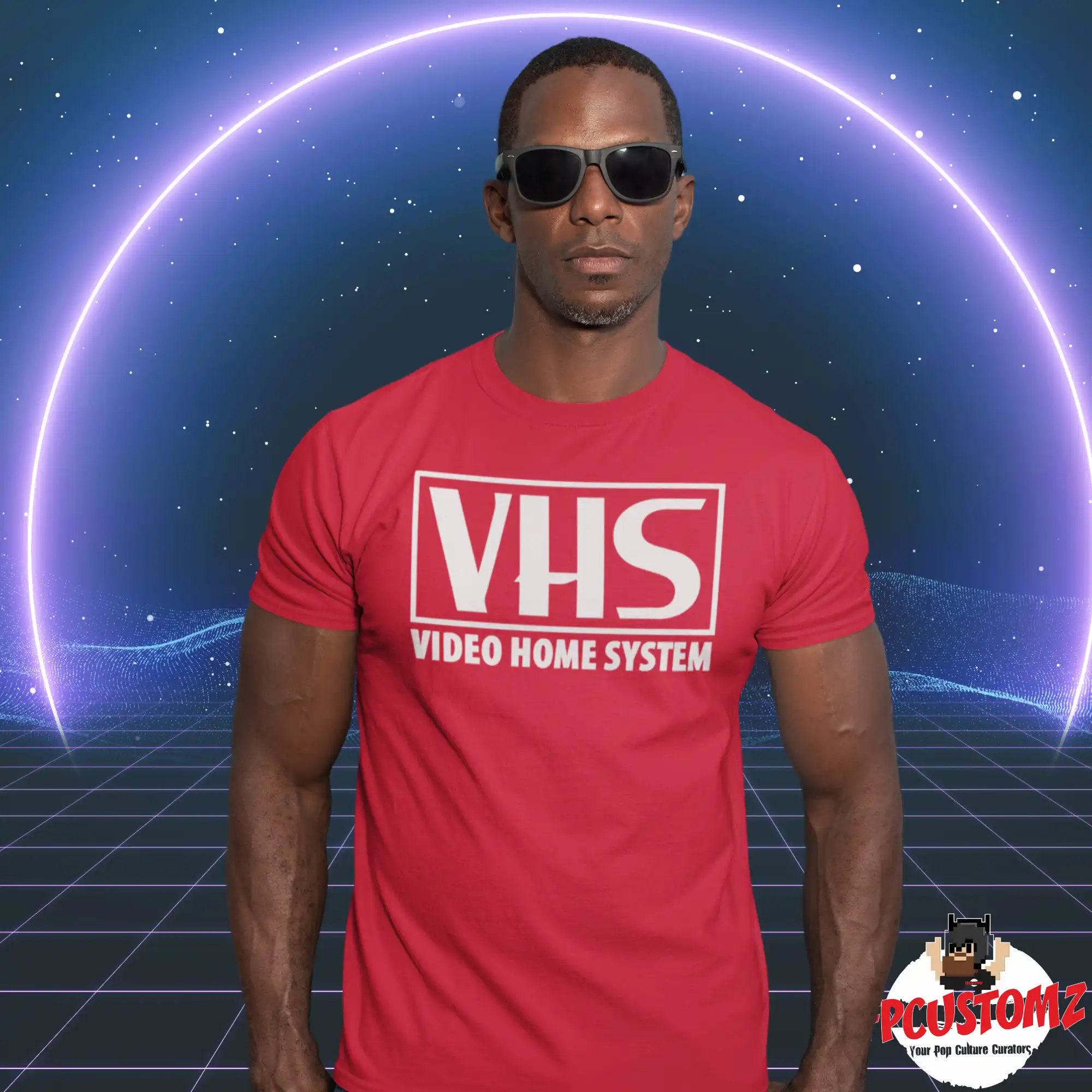 RETRO VHS TEE RED RETRO VHS TEE RED Retro and Geek Merchandise | FPCustomz